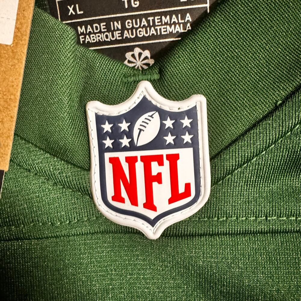 Aaron Rodgers New York Jets Nike Game Jersey - Gotham Green - Picture 4 of 6